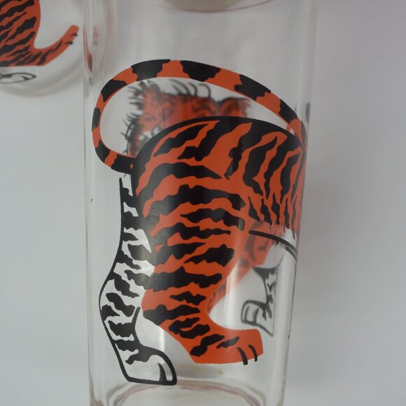 4 Esso "Put a Tiger in Your Tank" Drink Glasses Vintage Excellent Condition! - Picture 10 of 13